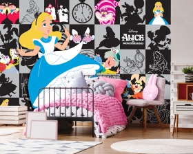Cute kids bedroom with posters