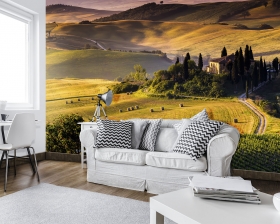 Black and white apartment